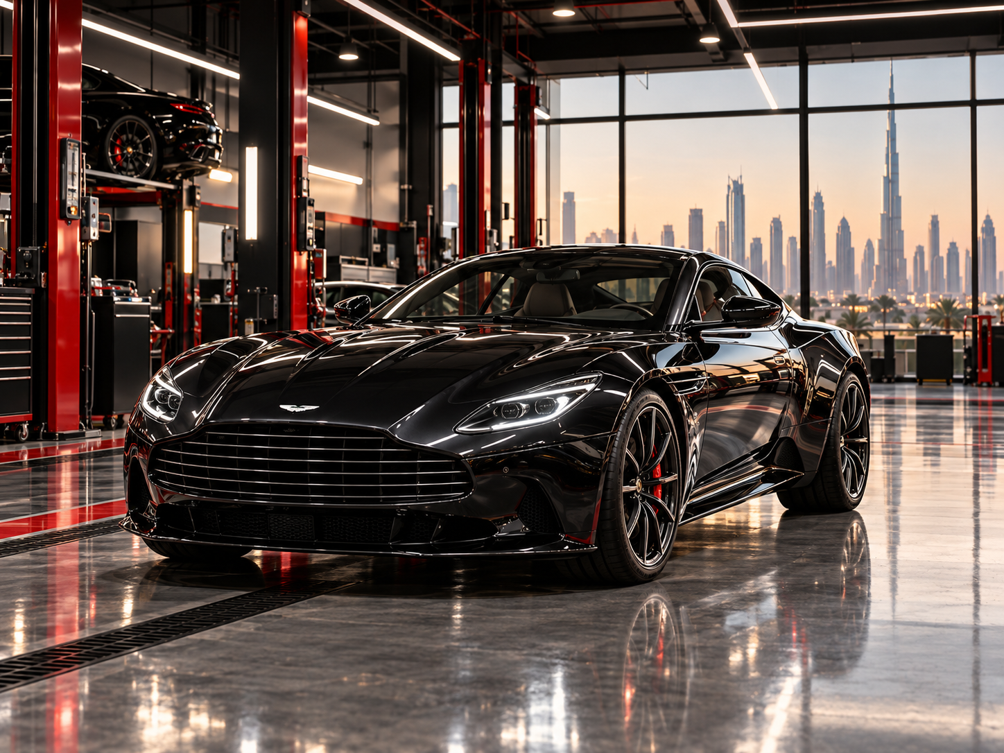 Aston Martin Repair in Dubai