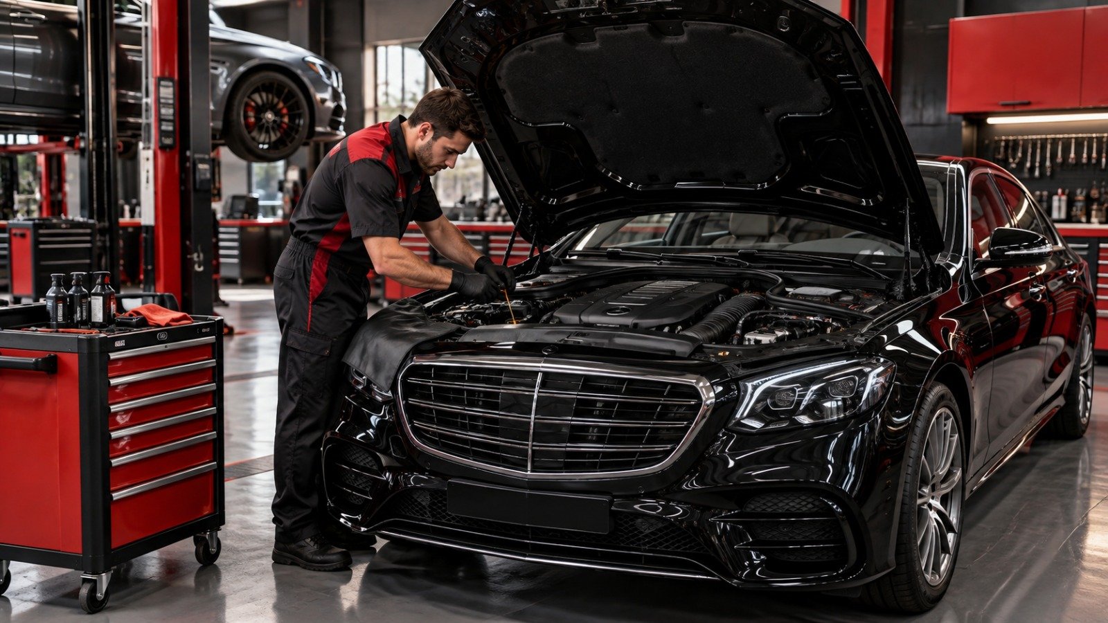 Car Repair and Maintenance Services Workshop in Dubai