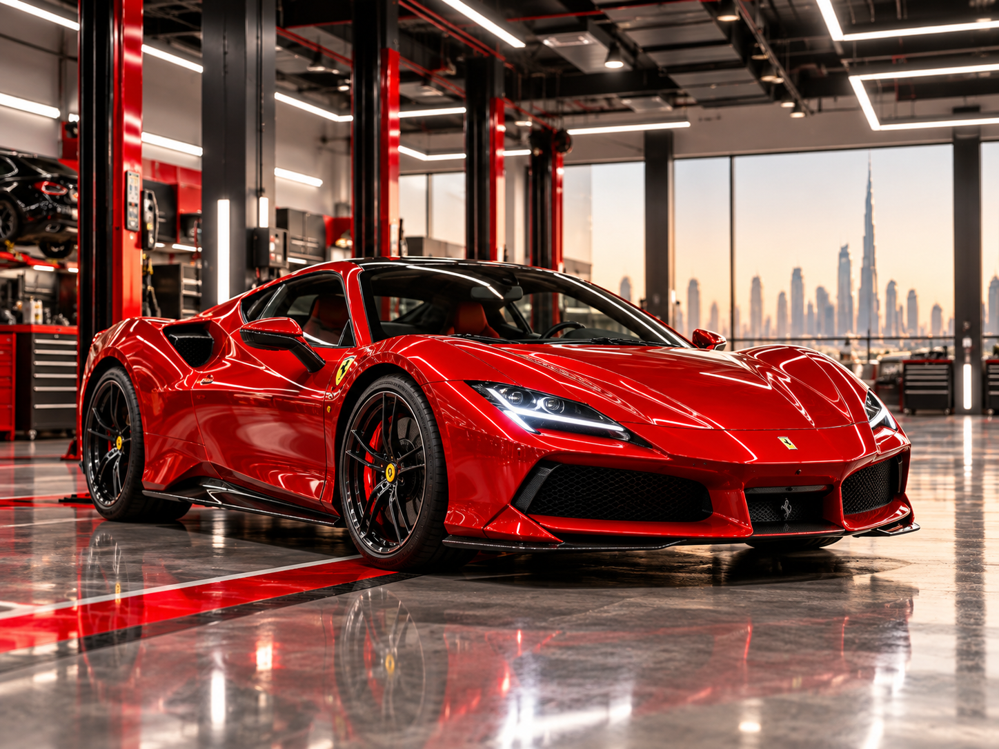 Ferrari Repair in Dubai